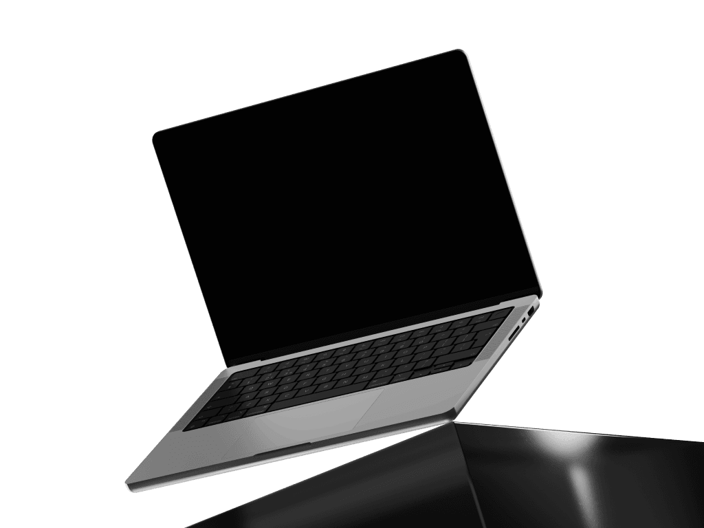 A laptop displaying the AppVertices workspace interface